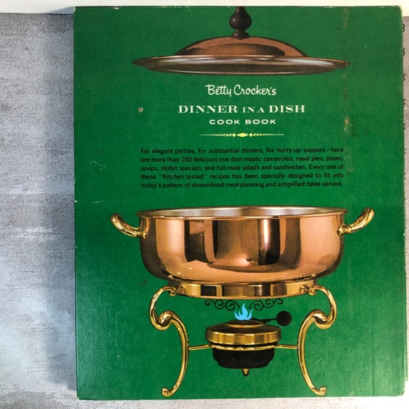 BETTY CROCKER'S Dinner in a Dish Cookbook 1965 First Edition First Printing VTG - Picture 6 of 7
